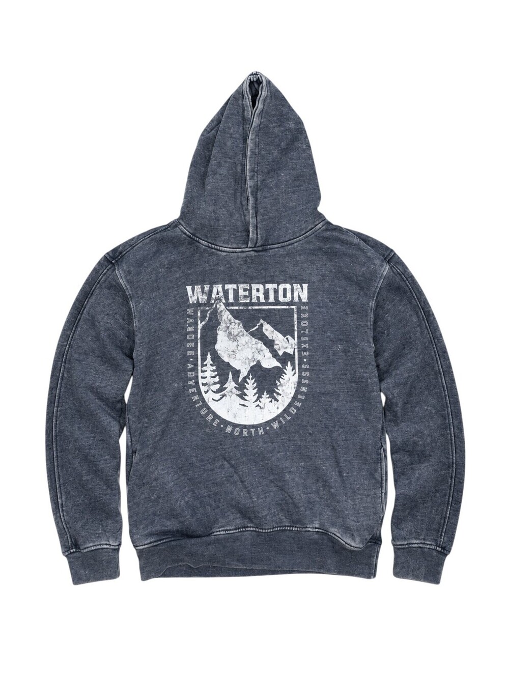 River Wear Men's Gray Waterton Hoodie Size Small